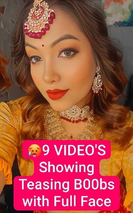 Featured image for 🥵Famous Insta Model Most Demanded Latest Exclusive Total 9 VIDEO'S Showing Teasing B00bs with Full Face💦!! Don't Miss🥵🔥