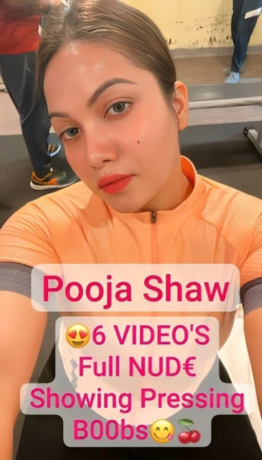 Featured image for 🥵 P00JA SH@W Famous Insta Model Full NUD€ For First Time Ever App Exclusive Total 6 VIDEO'S Showing Pressing B00bs🍒💦!! Don't Miss🥵🔥