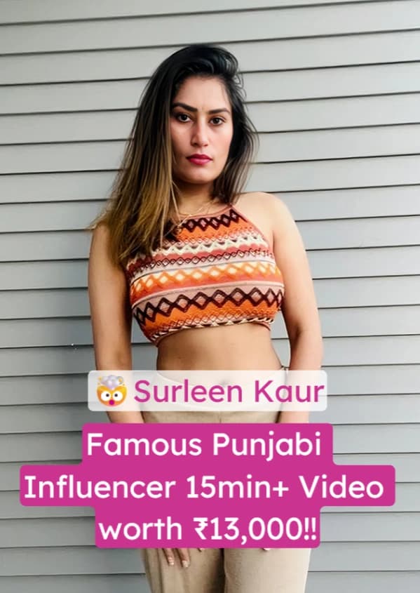 Featured image for Famous Punjabi Influencer Surleen Kaur Full Nude Fucking with her Boyfriend Video with Clear Audio