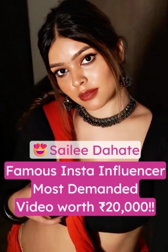 Featured image for Influencer Sailee Dahate Nude Pics & XXX Videos Worth ₹20,000 Leaked - Boobs Show & Fucking Like Pro
