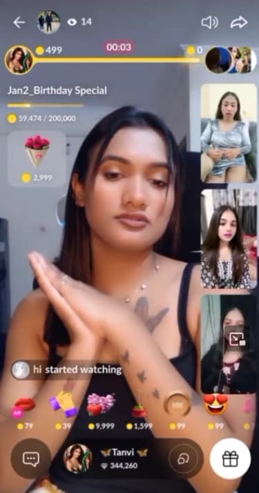 Featured image for Tanvi Strips Nude & Fingers Her Wet Pussy on Tango Live Cam