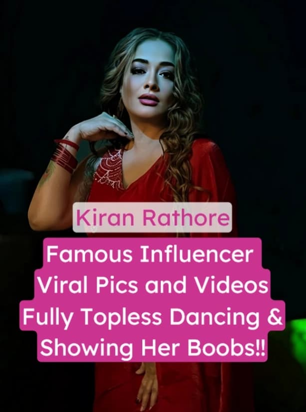Featured image for Kiran Rathore Nude Topless Pics and Videos Leaked Dancing & Teasing Her Big Boobs