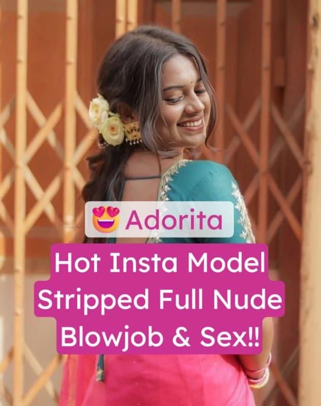 Featured image for Insta Model Adorita Stripped Nude Dildo Fuck Blowjob and Boyfriend Fucked Her Again