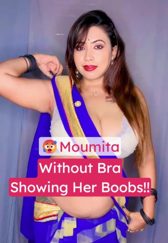 Featured image for Hot Bong Milf Moumita Shows Off Her Massive Boobs Without Bra