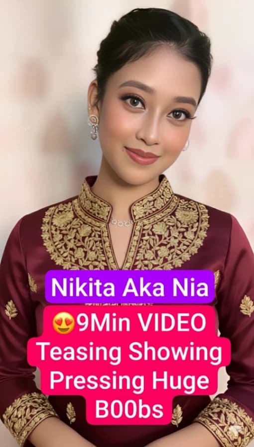 Featured image for Famous Insta Model Nikita Aka Nia First Time Nude Tango Show Pressing Huge Boobs