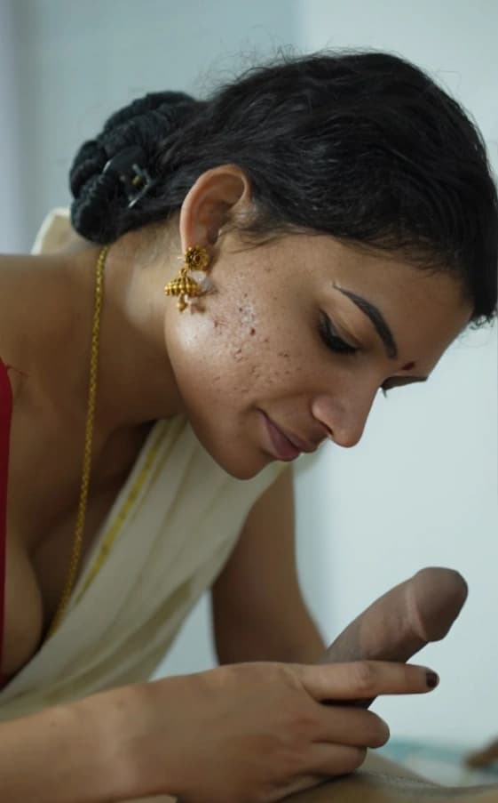 Featured image for Resmi Nair Fully Nude Blowjob, Kissing and Titjob POV