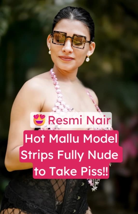 Featured image for Hot Mallu Model Resmi Nair Full Nude Taking Piss and Shower Video Leaked
