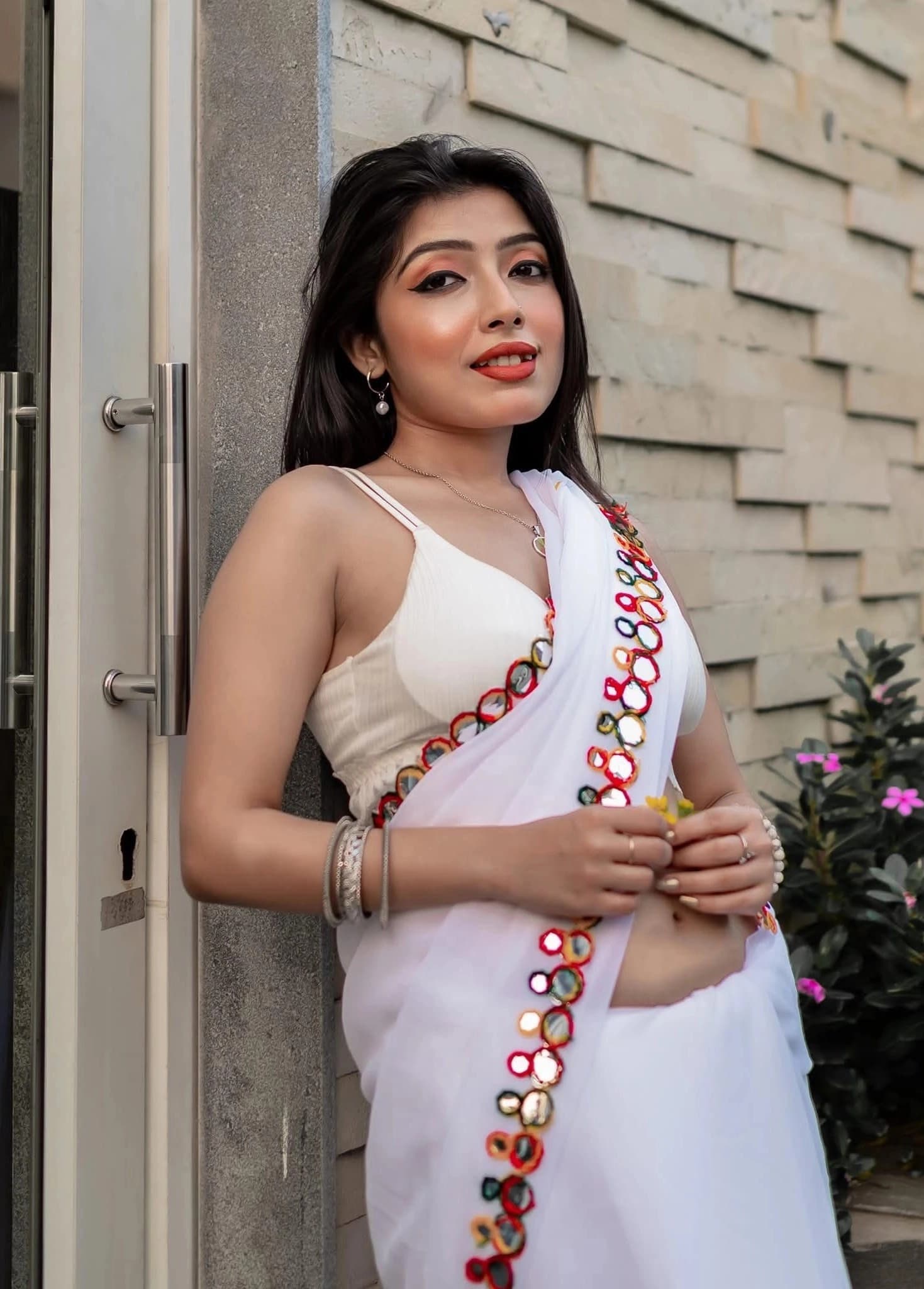 Featured image for Misti Halder Strips Nude Pressing Boobs and Spreading Ass for Closeup Pussy Show