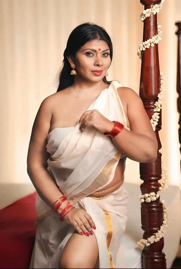 Featured image for Actress Nandana Krishnan Gets Dick Hard With Oil Massage For A Hard Doggy Style Fuck