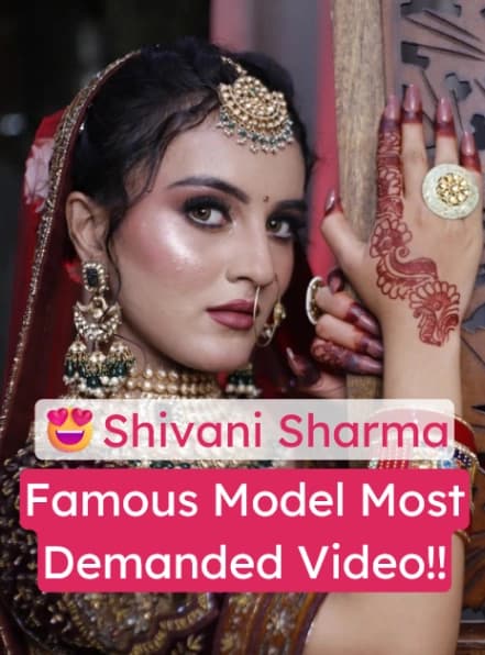 Featured image for Famous Model Shivani Sharma Nude Video Completely Topless Boobs Show with Face