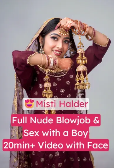 Featured image for Misti Halder Full Nude Blowjob & Sex with a Boy 20 Min+ Video