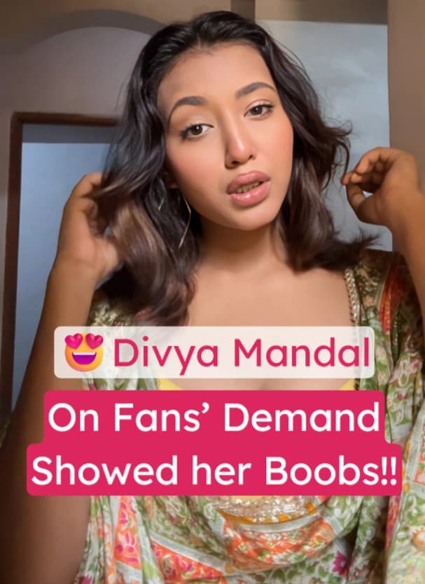 Featured image for Famous Insta Model Divya Mandal Live Nude XXX Video on High Demand From Her Fans Finallly Showed Her Boobs!!