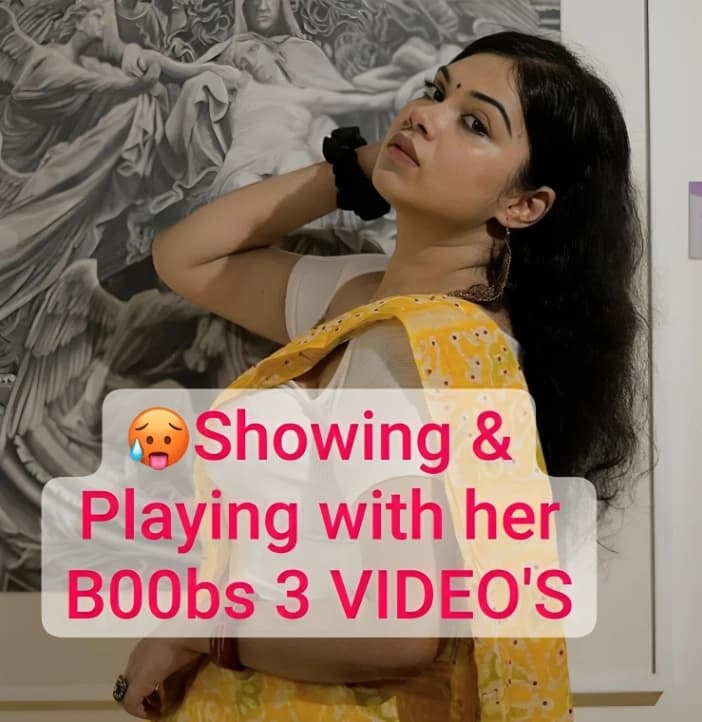 Featured image for 🥵Cute Desi Girl Most Exclusive New Latest Viral Stuff Total 3 Video's Showing & Playing with her B00bs💦!! 🥵🔥