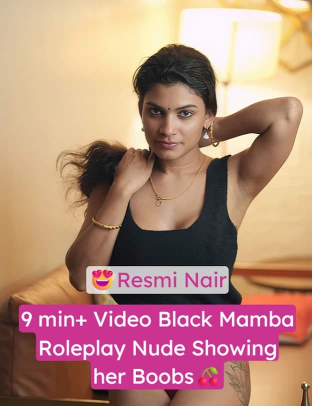 Featured image for Resmi Nair Nude Black Mamba Roleplay