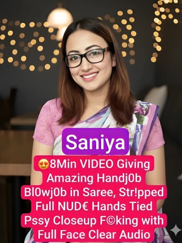Featured image for NRI Saniya OnlyFans Video Giving Handjob Blowjob in Saree Full Nude Stripped Hands Tied Pussy Closeup Fucking