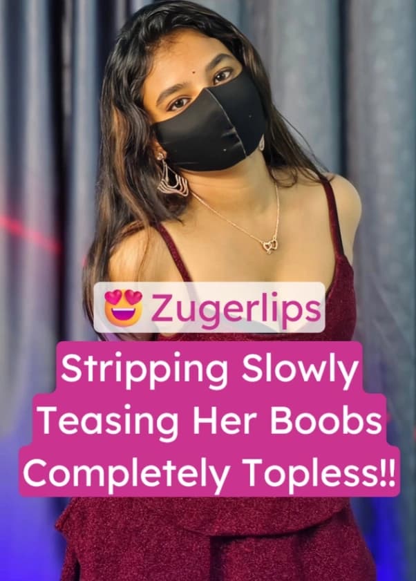 Featured image for Insta Model Zugerlips Stripping Slowly Teasing Her Boobs Completely Topless