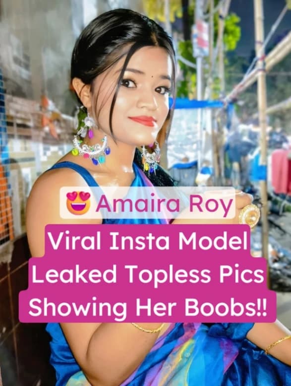 Featured image for Insta Model Amaira Roy Leaked Topless Pics & Viral Boobs Show