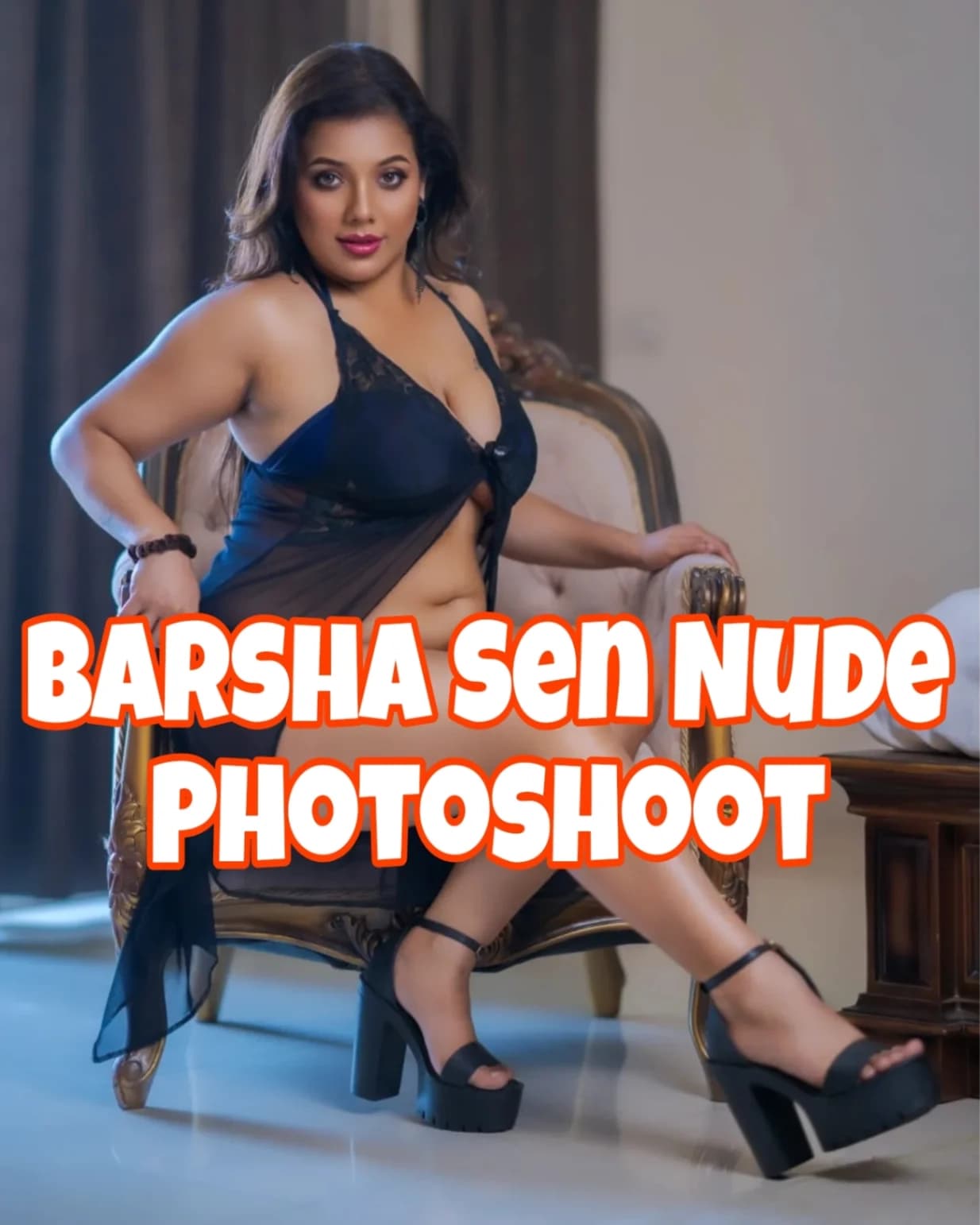 Featured image for Barsha Sen Full Nude Photoshoot Big Boobs Exposed