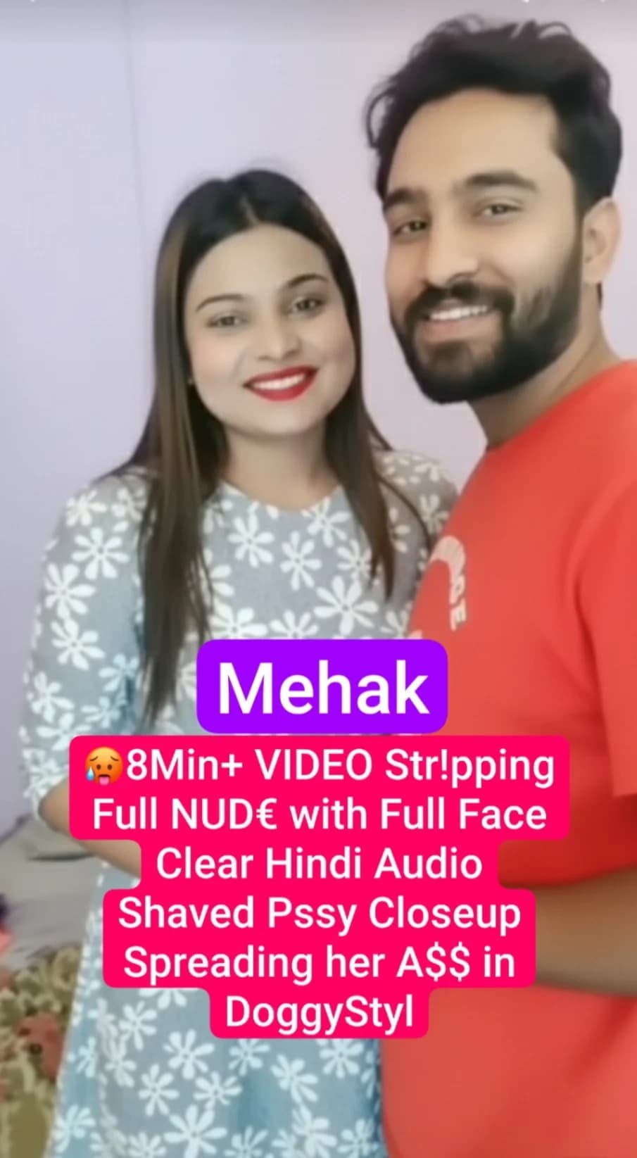 Featured image for Instagram Model Mehak Nude Tango Live Full Video Stripping Boobs Pressing Shaved Pussy Closeup & Ass