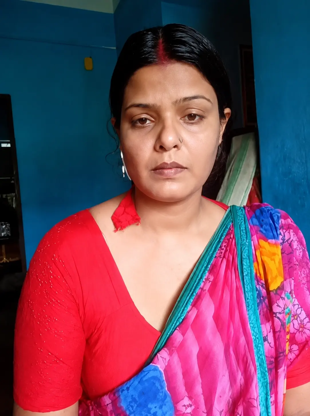 Featured image for Hot Pakhi Live Strip Saree Blouse & Massive Boobs Show